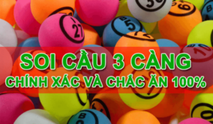 Cách tính 3 càng miền Bắc tại 77ball